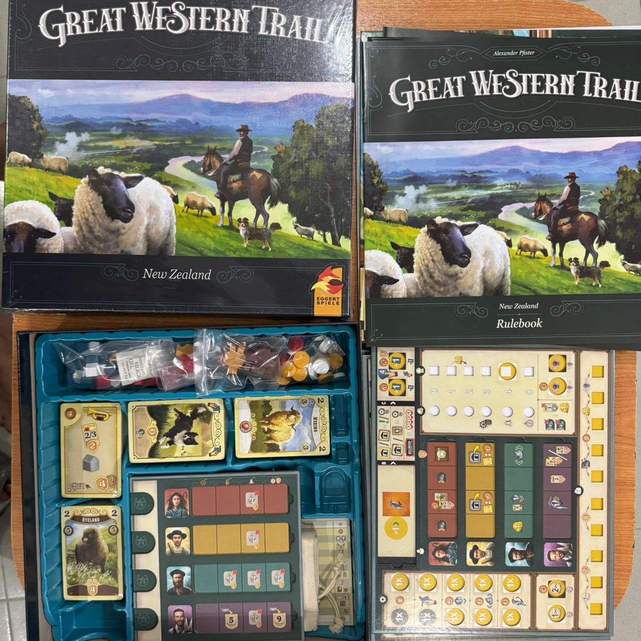 Great Western Trail: New Zealand content