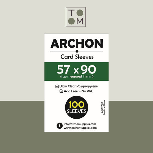 Archon Sleeves 57mm x 90mm