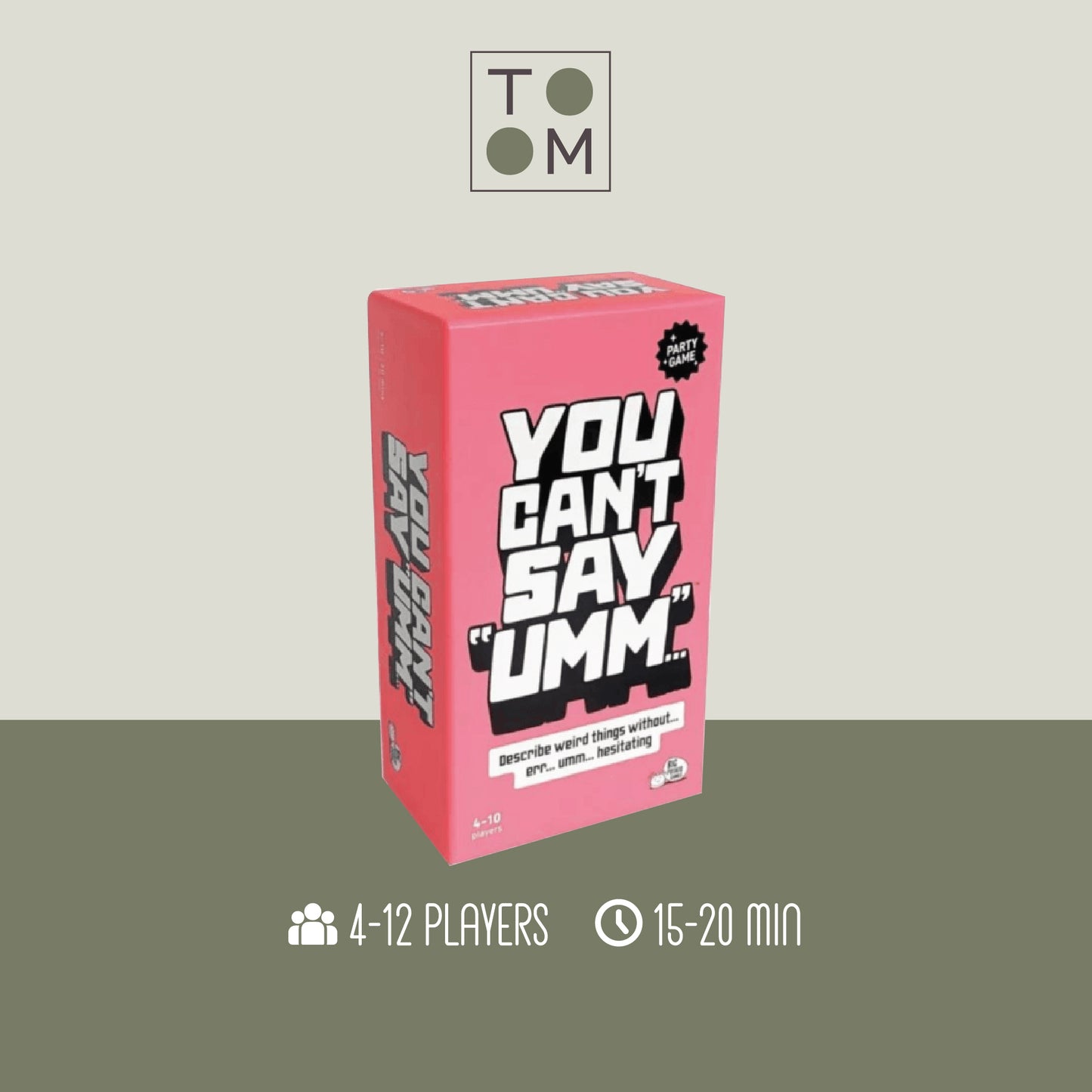 You Can't Say "Umm"