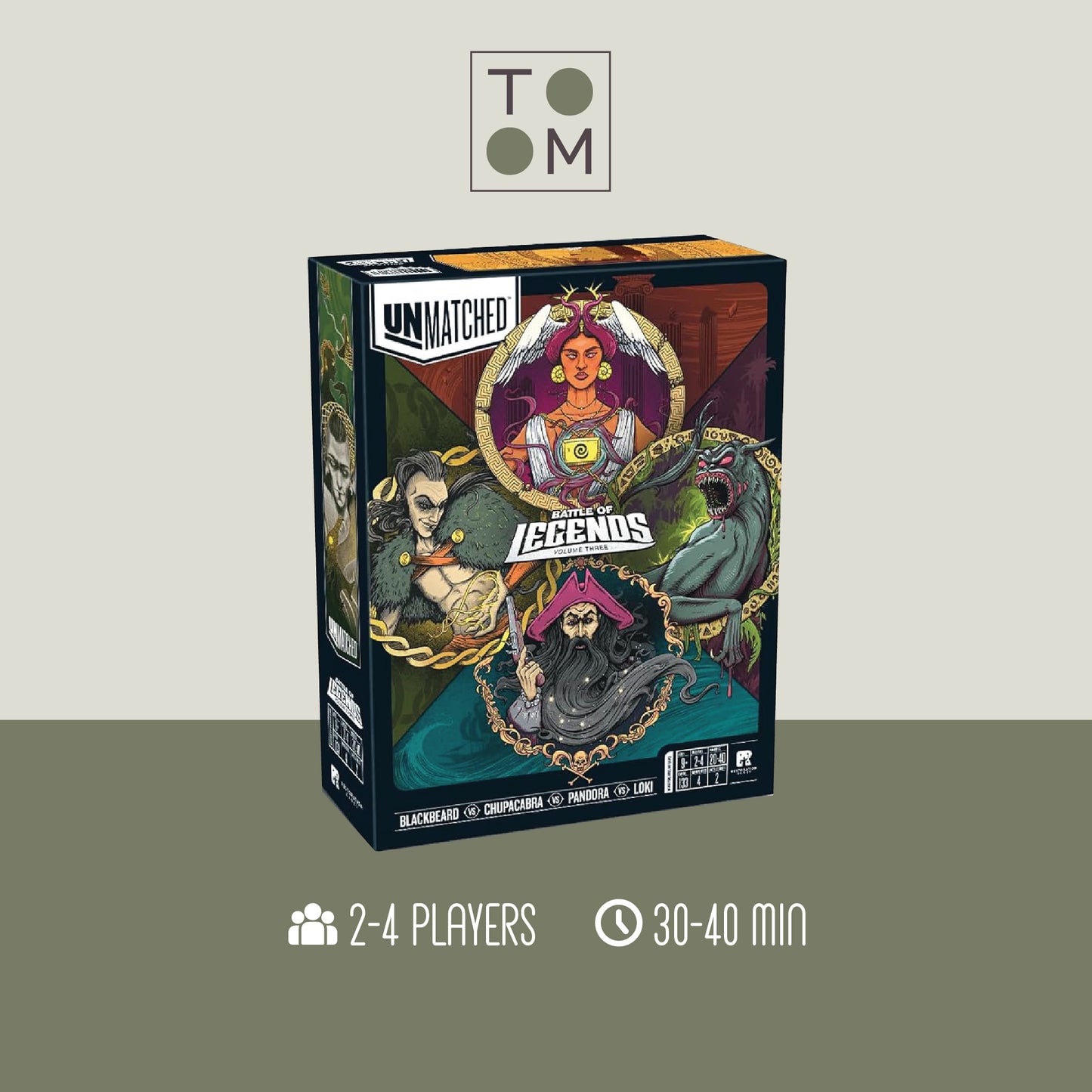 (Pre-Order) Unmatched: Battle of Legends, Volume Three