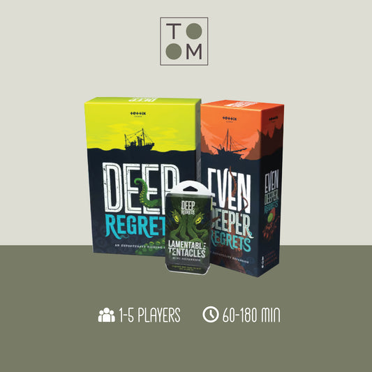 (Pre-Order) Deep Regrets + Even Deeper Regrets + Lamentable Tentacles Mini Expansion