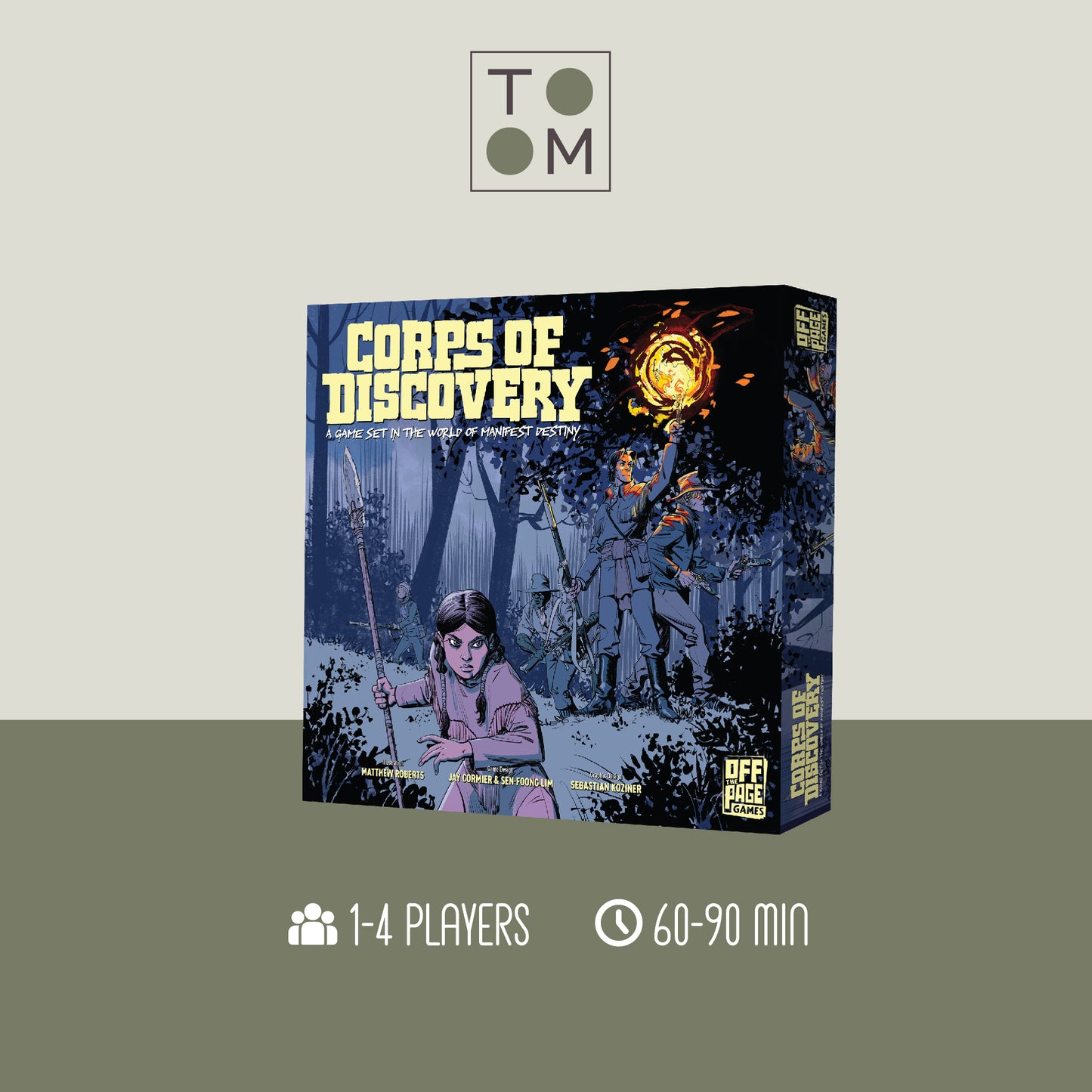 (Pre-Order) Corps of Discovery: A Game Set in the World of Manifest Destiny