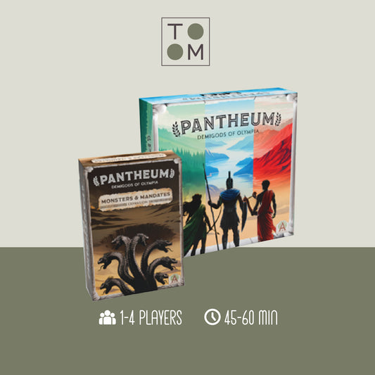 Pantheum: Demigods of Olympia + Monsters & Mandates Expansion