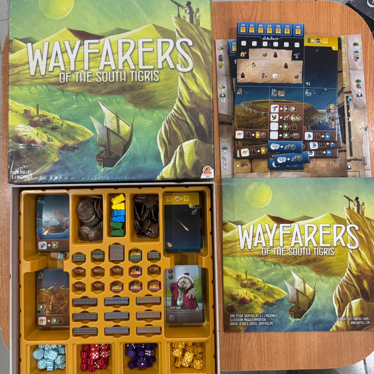 Wayfarers of the South Tigris KS Edition content