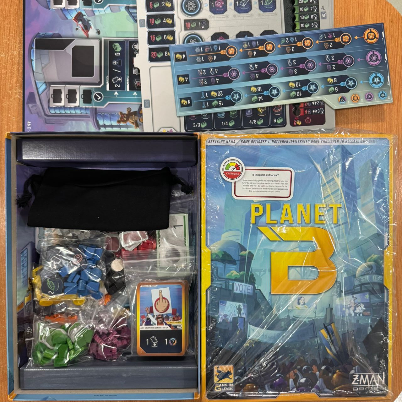 Planet B content